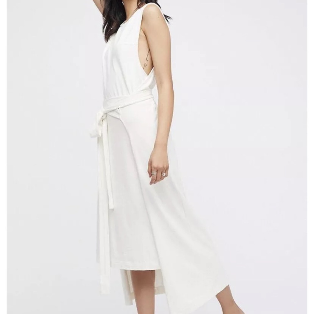 Free People Roll With It 2 Layer Maxi Dress Z8-18